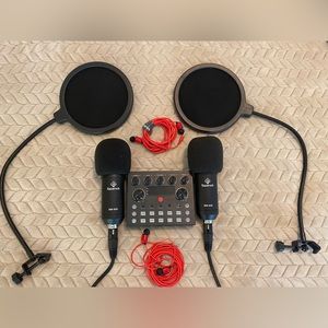 New podcasting equipment